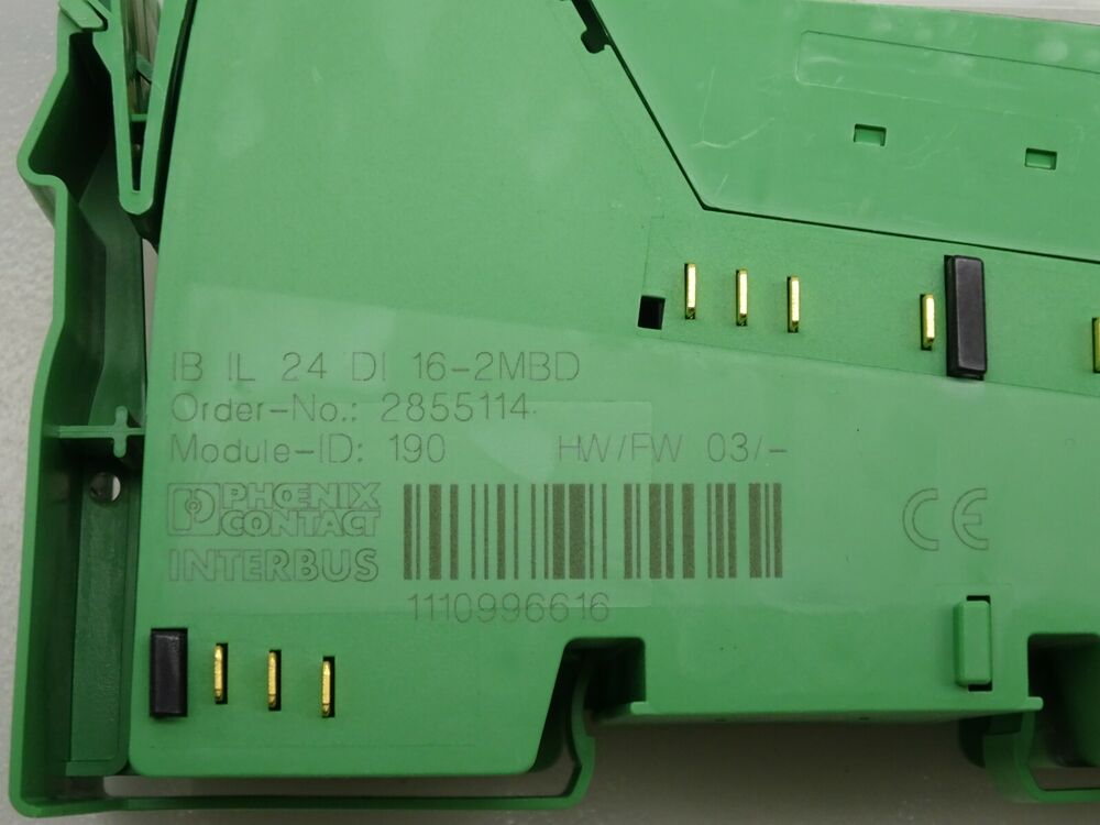 Phoenix Contact 2861959 Inline Eingabeklemme Ib IL 24 DI16-2MBD-PAC Terminal