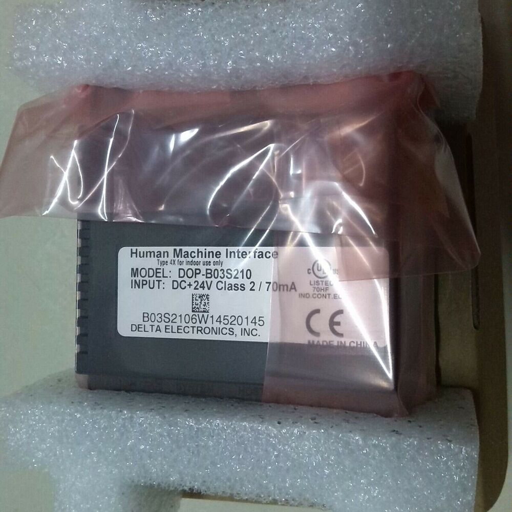 1PC New Delta DOP-B03S210 HMI Touch Sreen Expedited Shipping DHL / UPS / FedEx