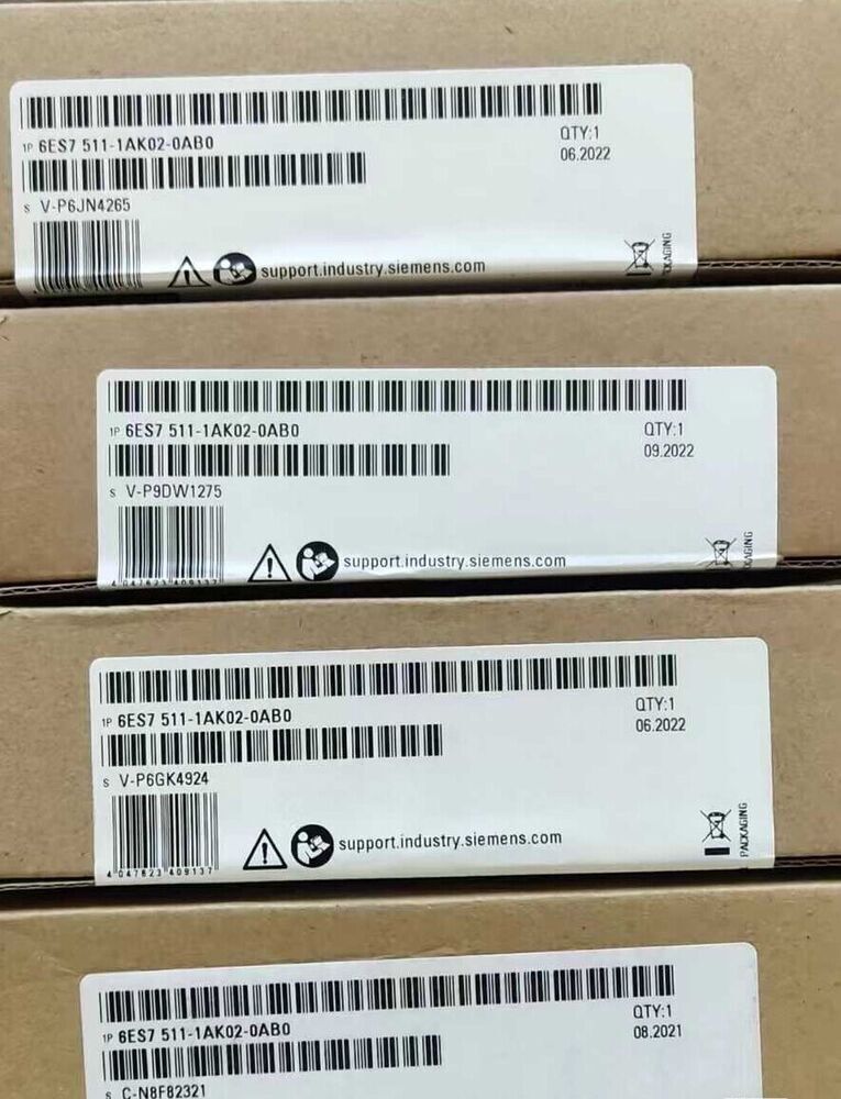 New Siemens 6ES7 511-1AK02-0AB0 6ES7511-1AK02-0AB0 SIMATIC S7-1500 CPU 1511-1 PN