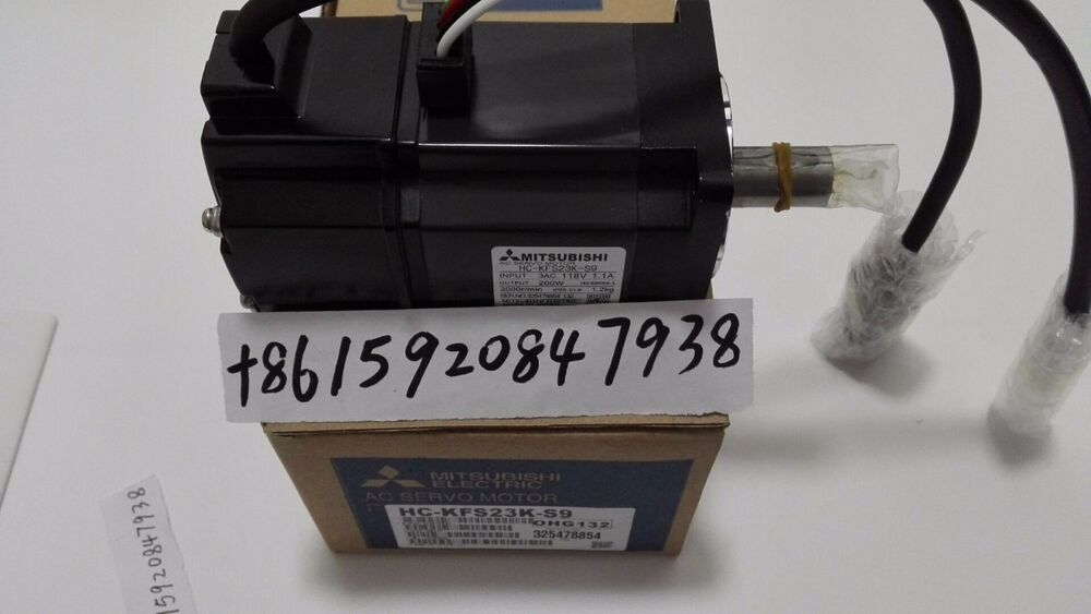 MITSUBISHI AC SERVO MOTOR HC-KFS23K-S9 NEW ORIGINAL FREE EXPEDITED SHIPPING DHL / UPS / FedEx
