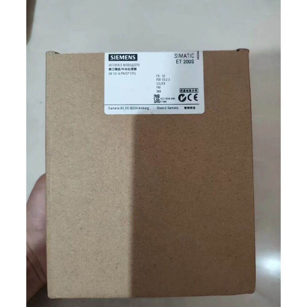 New Siemens 6ES7151-8AB01-0AB0 DP IM151-8 PN/DP CPU f ET200S 6ES7 151-8AB01-0AB0
