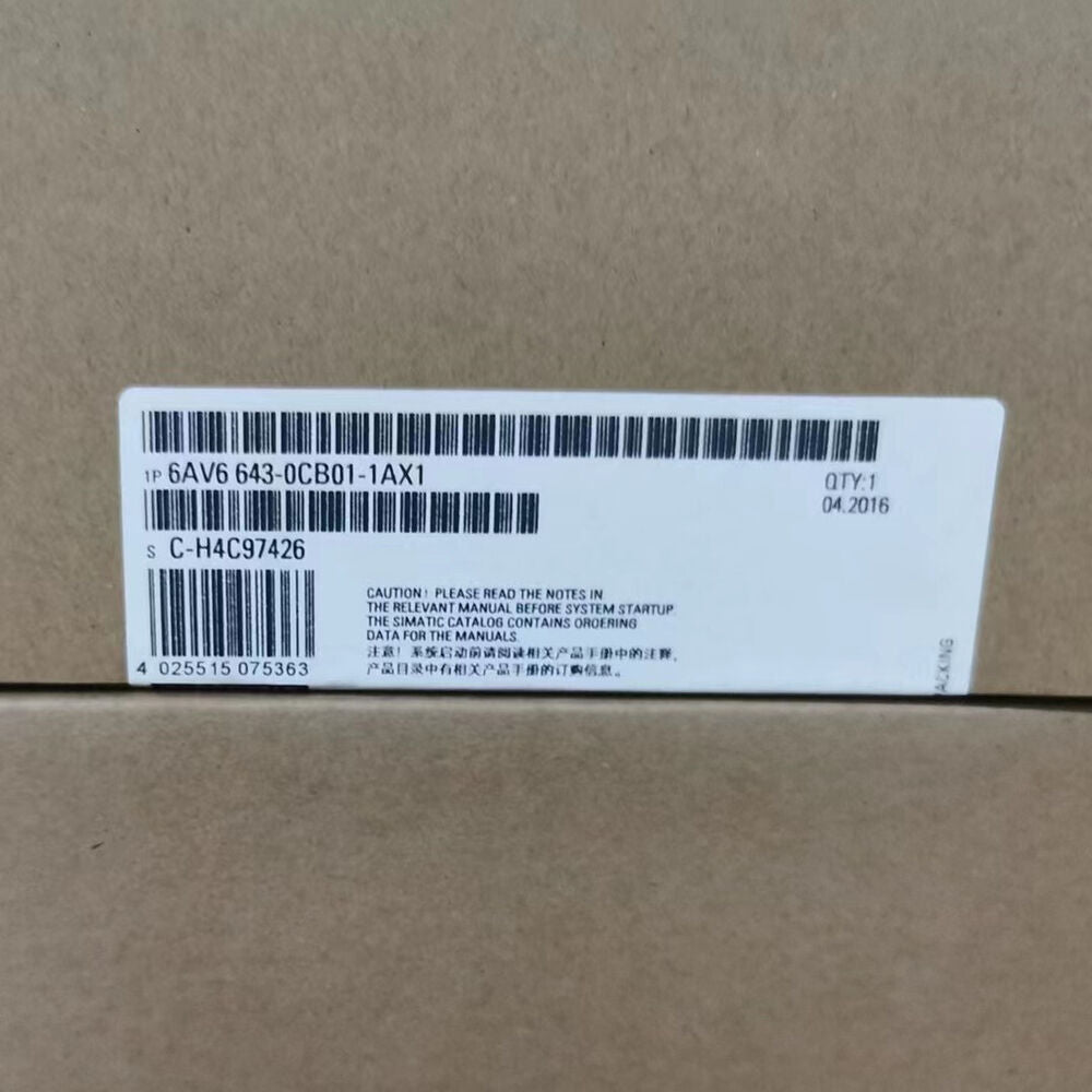 1 PCS New SIEMENS 6AV6643-0CB01-1AX1 6AV6 643-0CB01-1AX1 Expedited Shipping US