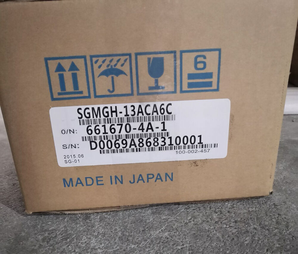 1PC New Yaskawa SGMGH-13ACA6C Servo Motor Expedited Shipping SGMGH13ACA6C