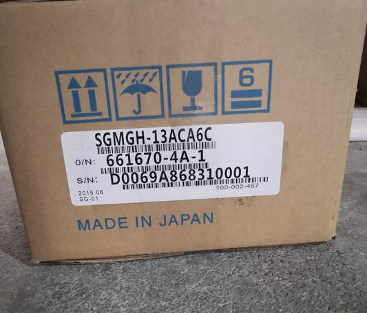 1PC New Yaskawa SGMGH-13ACA6C Servo Motor Expedited Shipping SGMGH13ACA6C