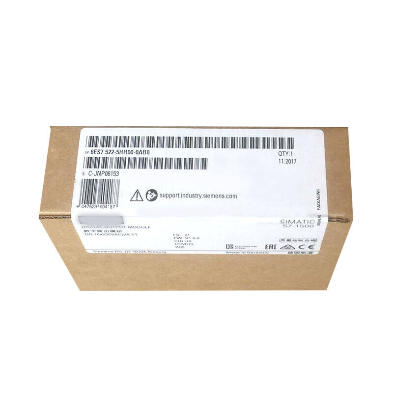 New Siemens 6ES7522-5HH00-0AB0 S7-1500 digital output module 6ES7 522-5HH00-0AB0
