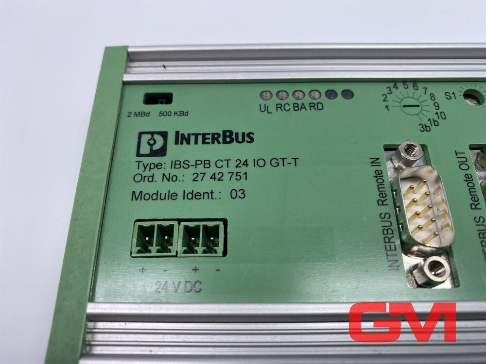 Phoenix Contact Coupling Module Ibs-pb CT 24 Io Gt-t I/O 2742751