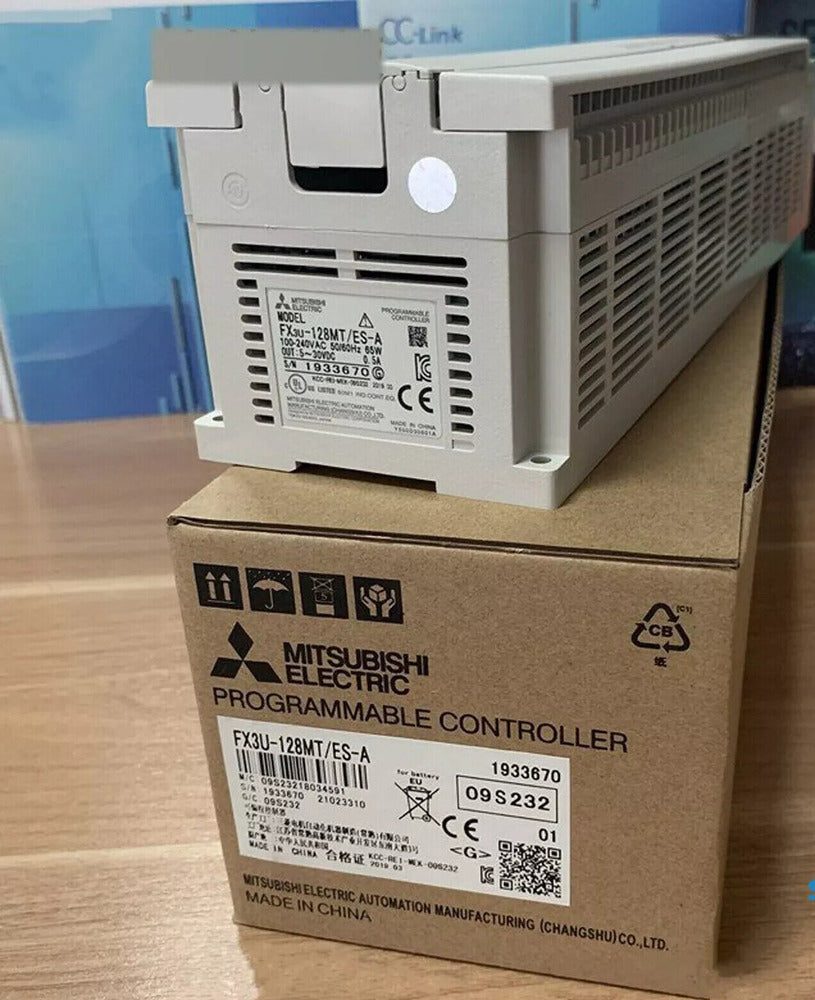 1PC New Mitsubishi FX3U-128MT/ES-A Programmable Logic Controller #S UPS / DHL / Fedex