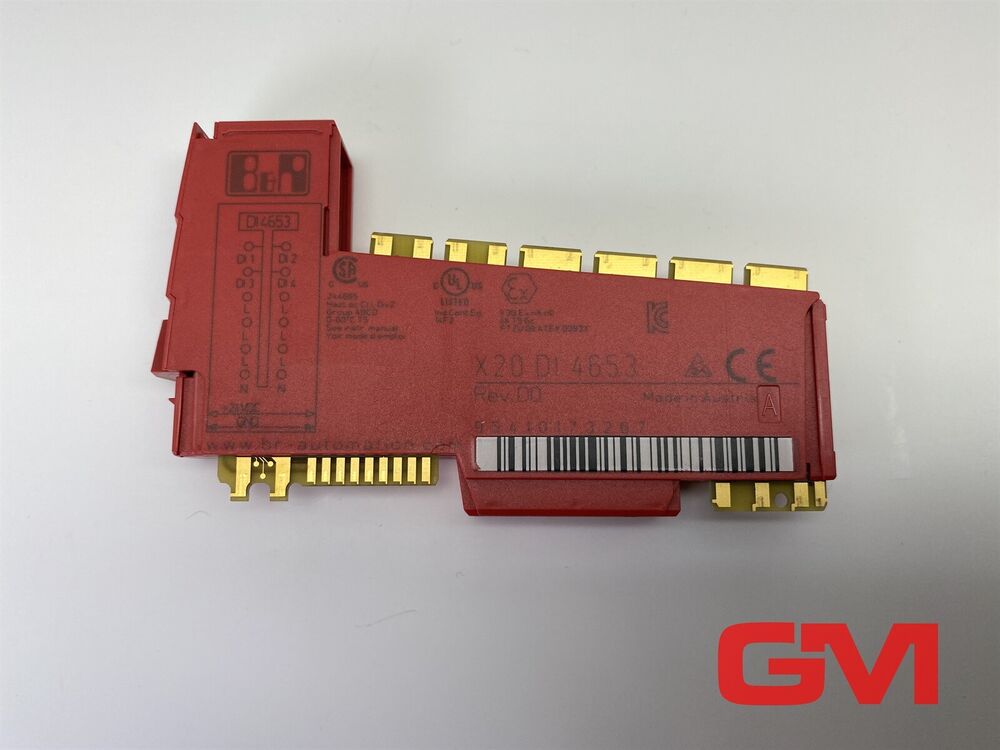 B&R Digital Input Module X20DI4653 X20 DI4653 Revision D0