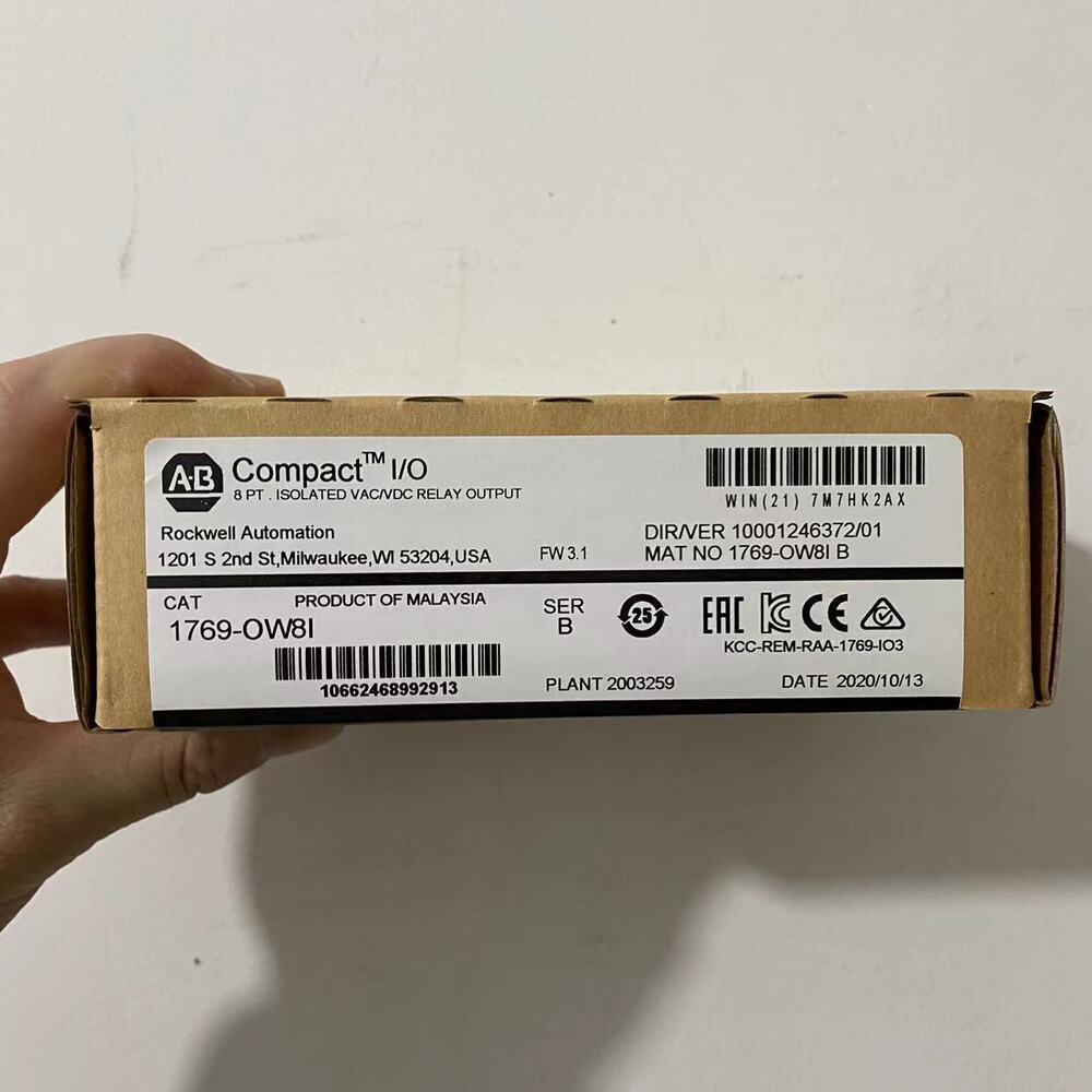 New In Box Sealed AB 1769-OW8I SER B CompactLogix Relay Output Module 1769OW8I DHL / UPS / FedEx