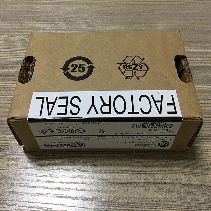 1PC NEW AB 1762-OF4 ANALOG OUTPUT MODULE 1762OF4 EXPEDITED SHIPPING DHL / UPS / FedEx