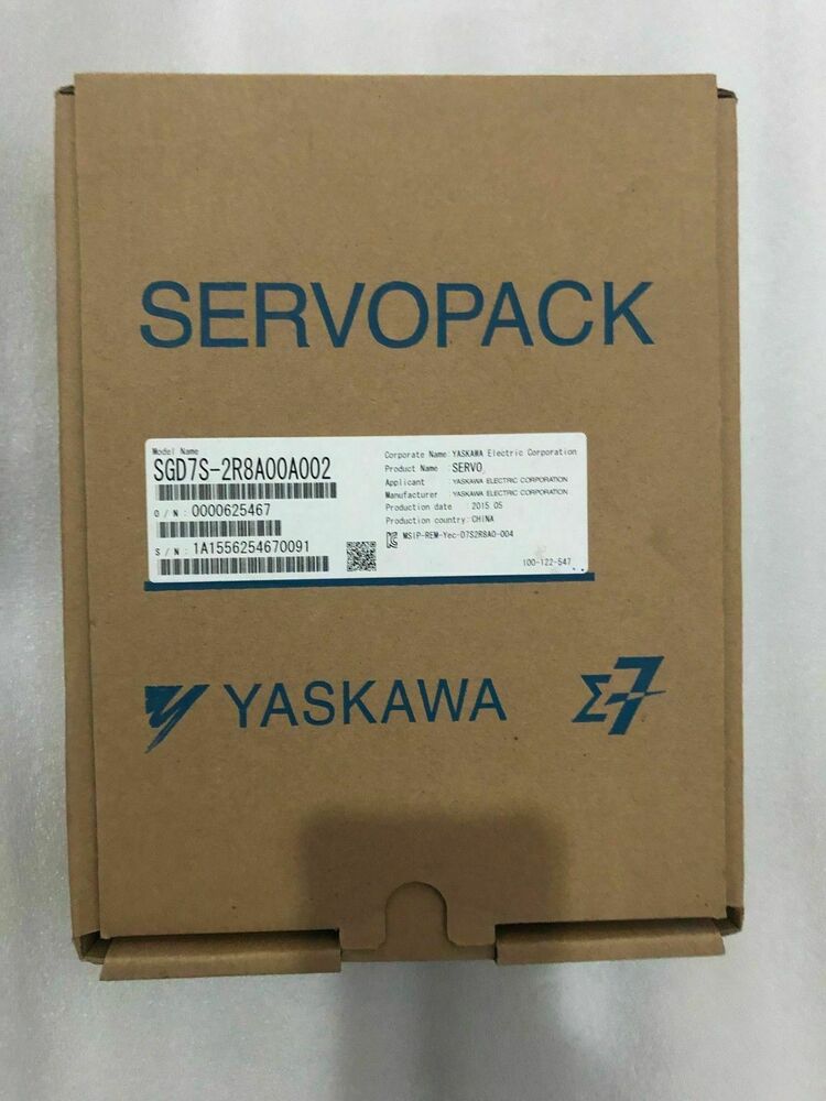 1PC New Yaskawa SGD7S-2R8A00A002 Servo Motor Expedited Shipping