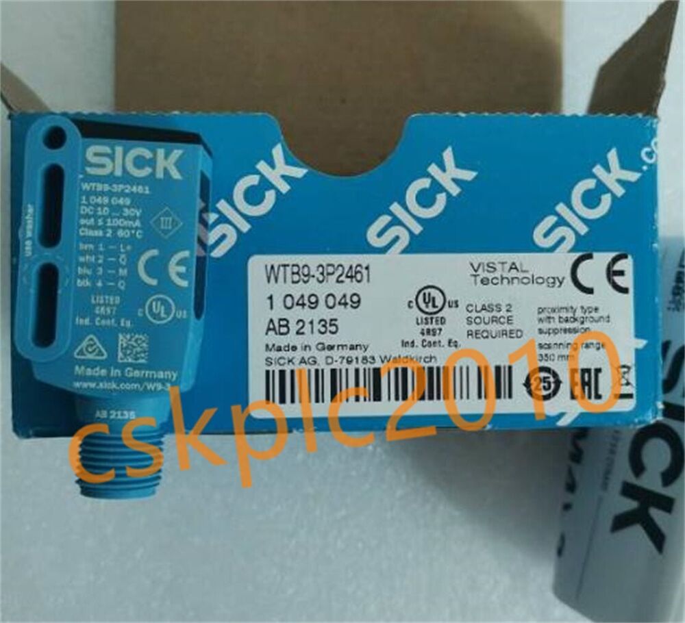 1 PCS NEW IN BOX SICK Reflective photoelectric sensor WTB9-3P2461 1049049