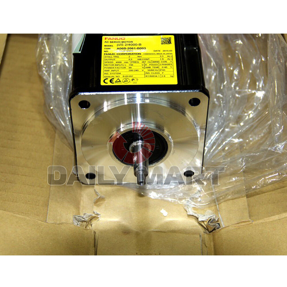 Brand New in Box FANUC Motor A06B-2061-B003