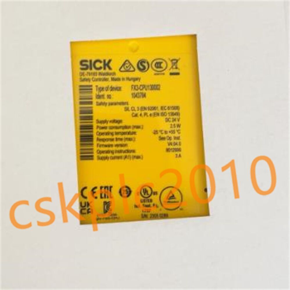 1 PCS NEW IN BOX SICK safety relays FX3-CPU130002 1043784