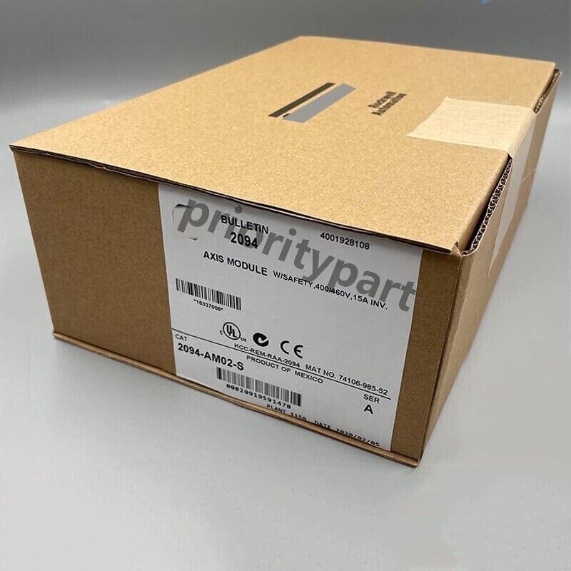 Allen Bradley 2094-AM02-S /A Kinetix Axis Module 200/230V 15A Expedited Shipping DHL / UPS / FedEx