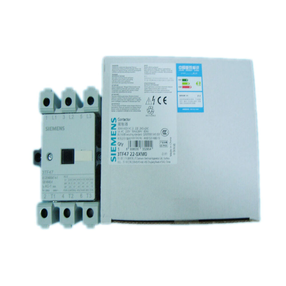 NEW SIEMENS 3TF47 22-0XM0 AC CONTACTOR 3TF SERIES PLC MODULE DHL / UPS / FedEx
