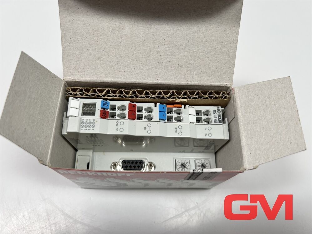 Beckhoff Control Unit BK3150 Bus Coupler Profibus Coupler Module