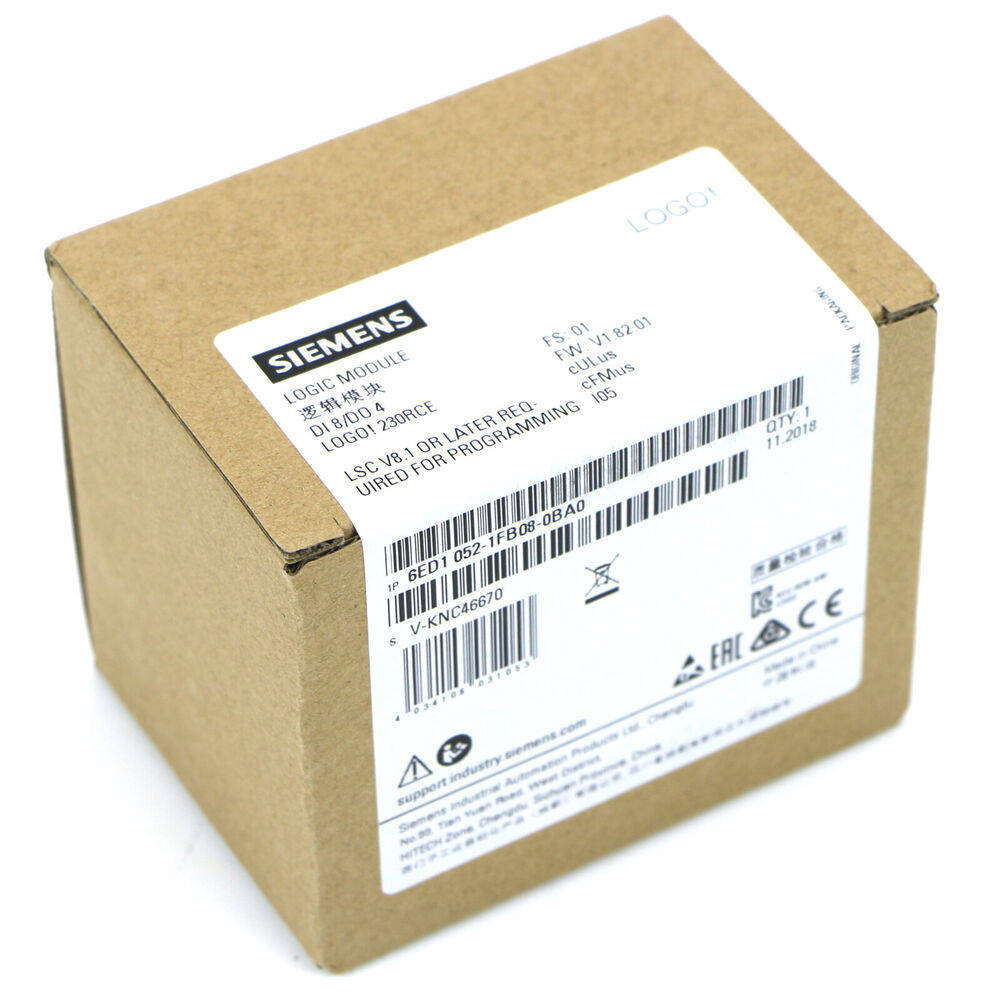 New Genuine Siemens 6ED1 6ED1052-1FB08-0BA0 replace DHL / UPS / FedEx