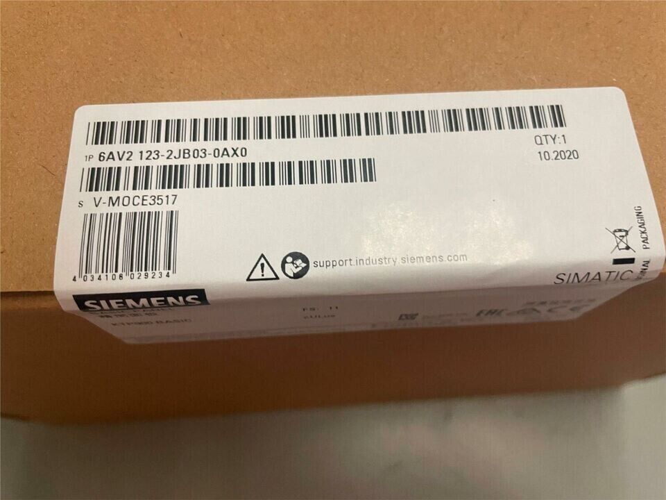 New Siemens 6AV2 123-2JB03-0AX0 SIMATIC KTP900 Basic Panel 6AV2123-2JB03-0AX0