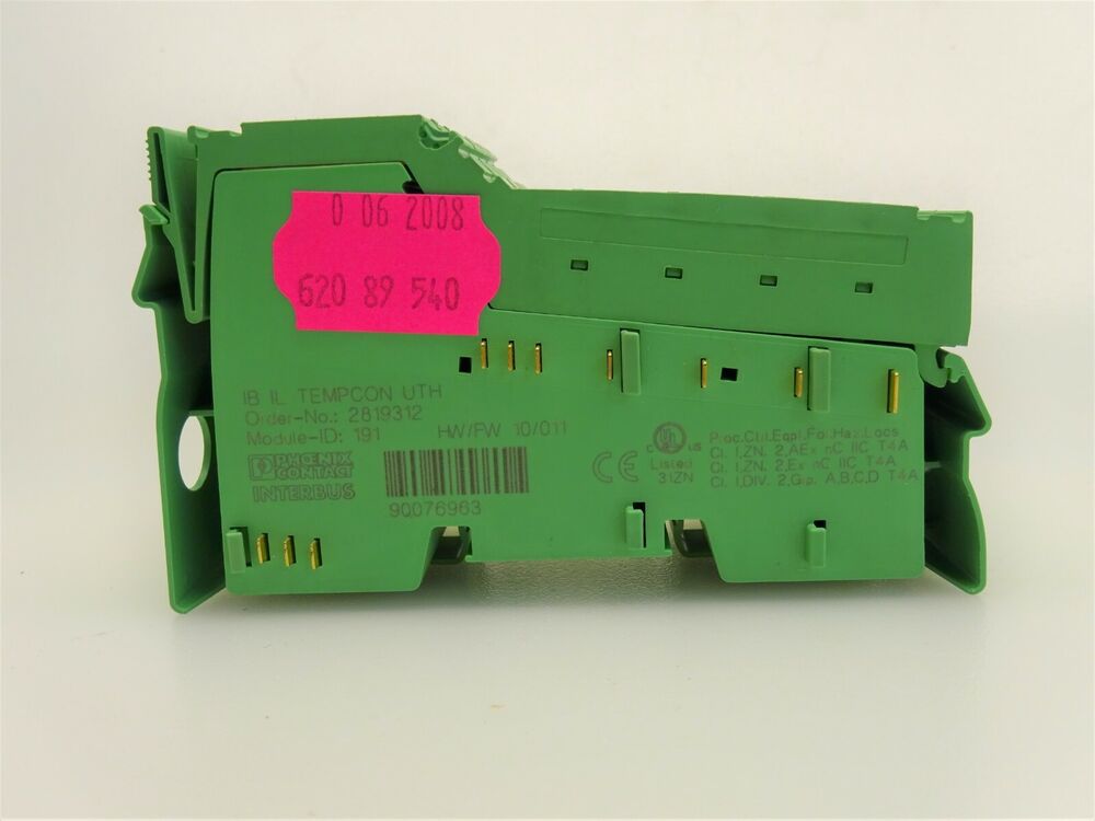 Phoenix Contact Ib Il Tempcon Uth-Pac 2819312 2661807 Temperaturregelmodul