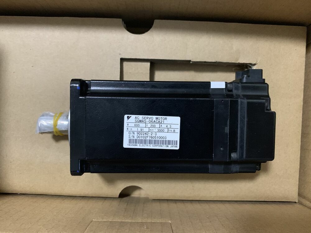 1PC New Yaskawa SGMAS-06ACA21 Servo Motor Expedited Shipping SGMAS06ACA21