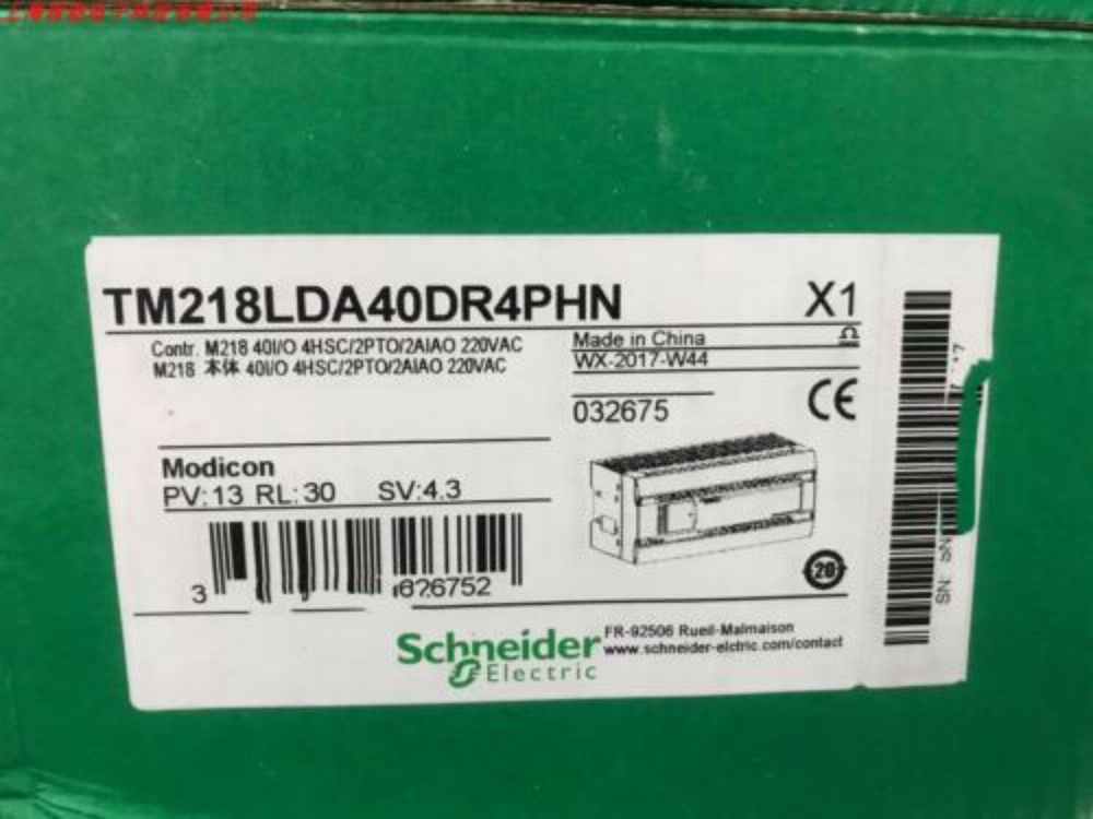 1PC New Schneider TM218LDA40DR4PHN PLC In Box Expedited Shipping DHL / UPS / FedEx