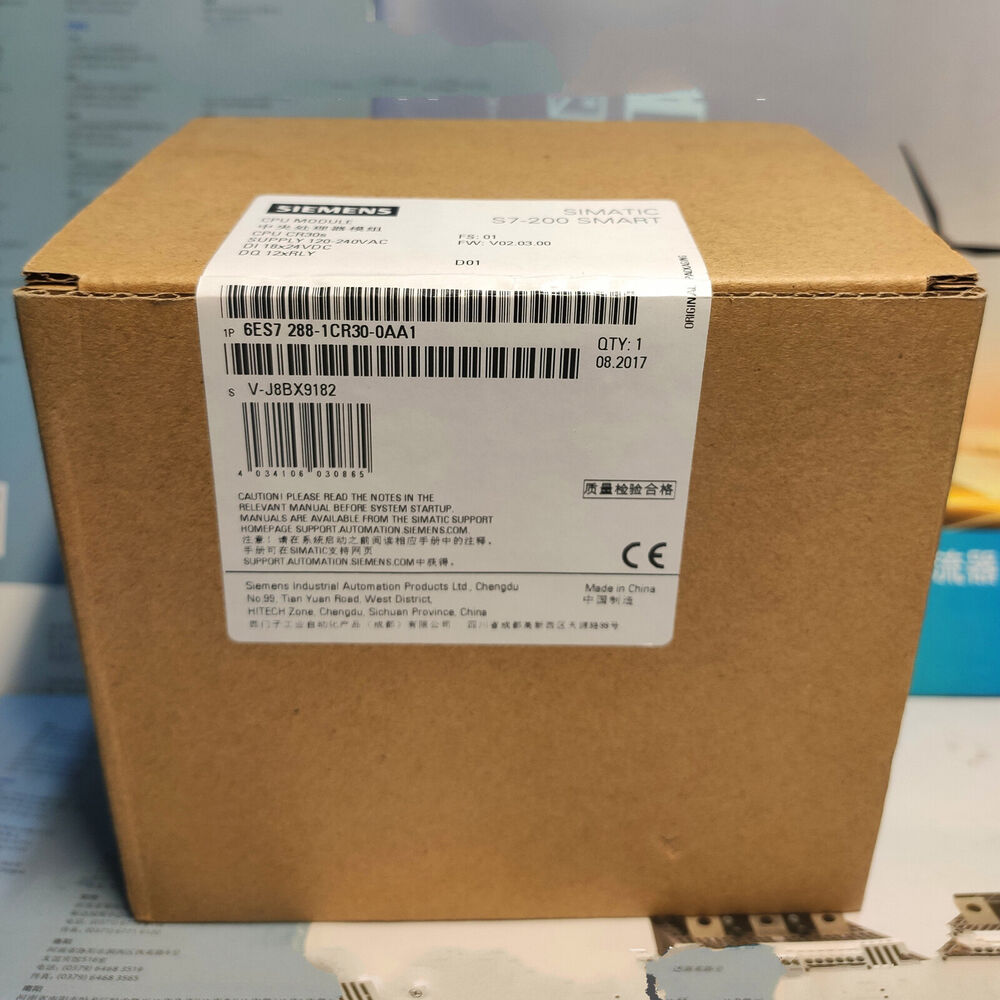 Siemens 6ES7288-1CR30-0AA1 PLC New In Box 6ES72881CR300AA1 Expedited Shipping DHL / UPS / FedEx