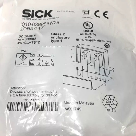 1PC New Sick IQ10-03BPSKW2S Sensor Free Shipping DHL / UPS / FedEx