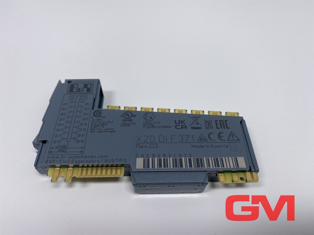 B&R Digital Input Module X20DIF371 16 Di F371 Rev.D3