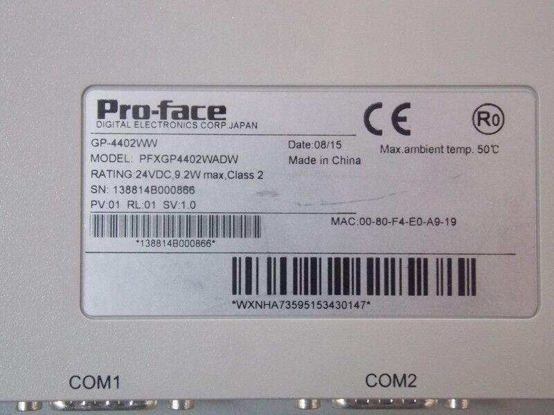 1PC NEW PROFACE TOUCH PANEL PFXGP4402WADW GP-4402WW FREE EXPEDITED SHIPPING DHL / UPS / FedEx