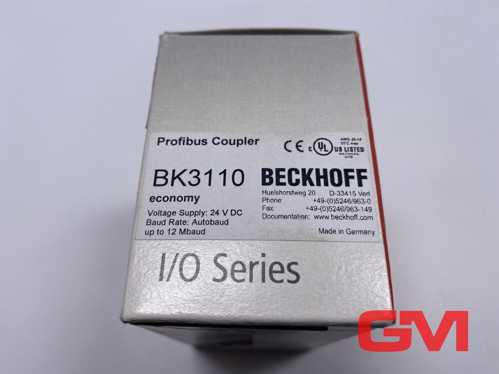 Beckhoff Profibus Bus Coupler BK3110 economy Profibus Coupler BK110 Eco