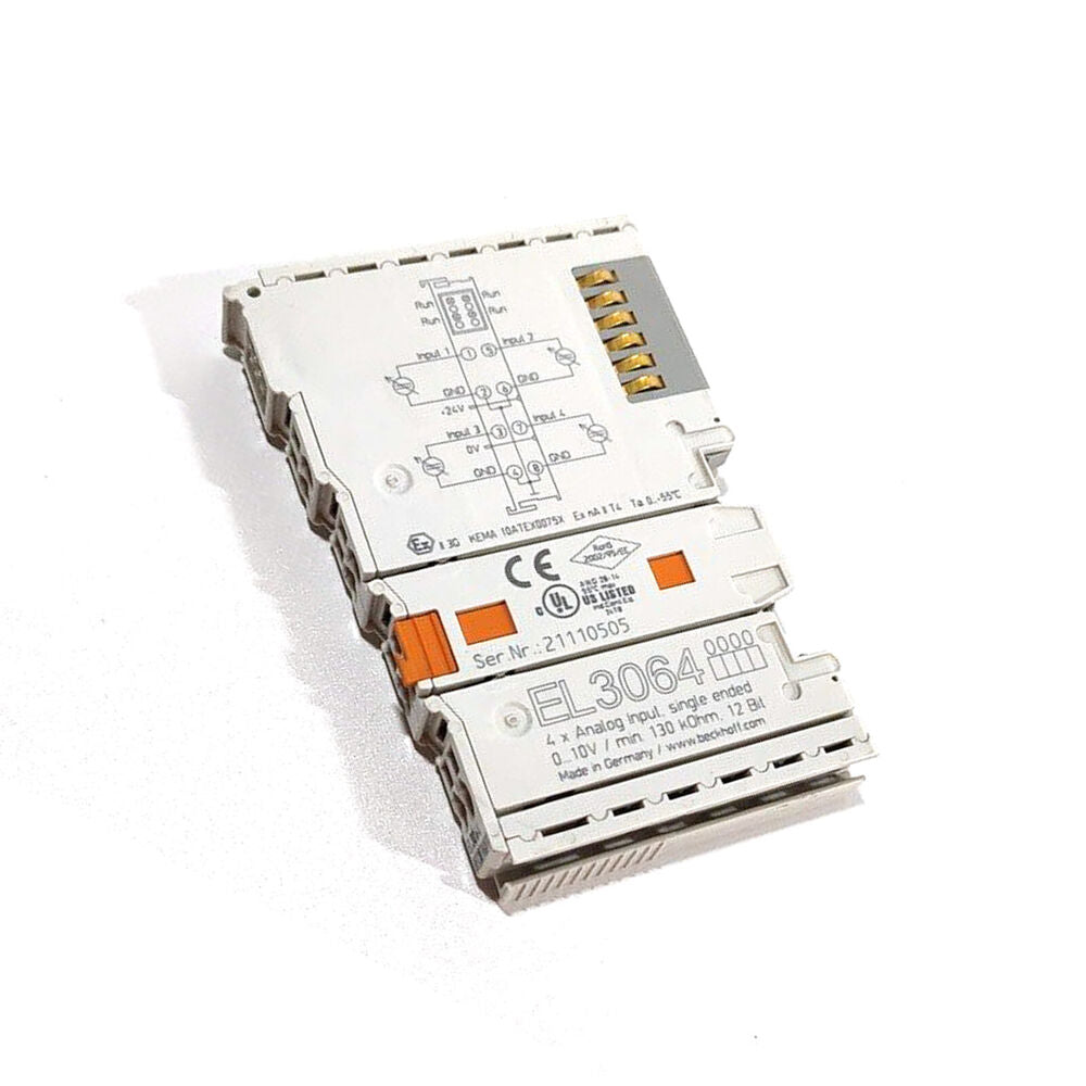 NEW Beckhoff EL3064-4X 4X Bus Terminal Module DHL / UPS / FedEx
