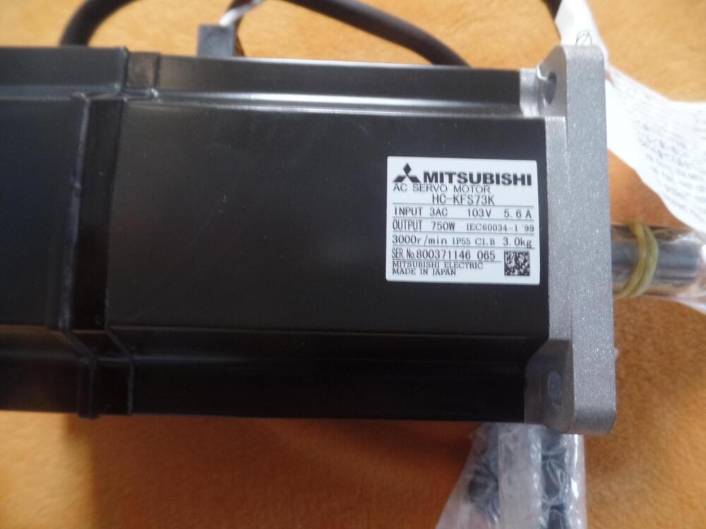 1PC NEW MITSUBISHI AC SERVO MOTOR HC-KFS73K HCKFS73KNEW FREE EXPEDITED SHIPPING DHL / UPS / FedEX