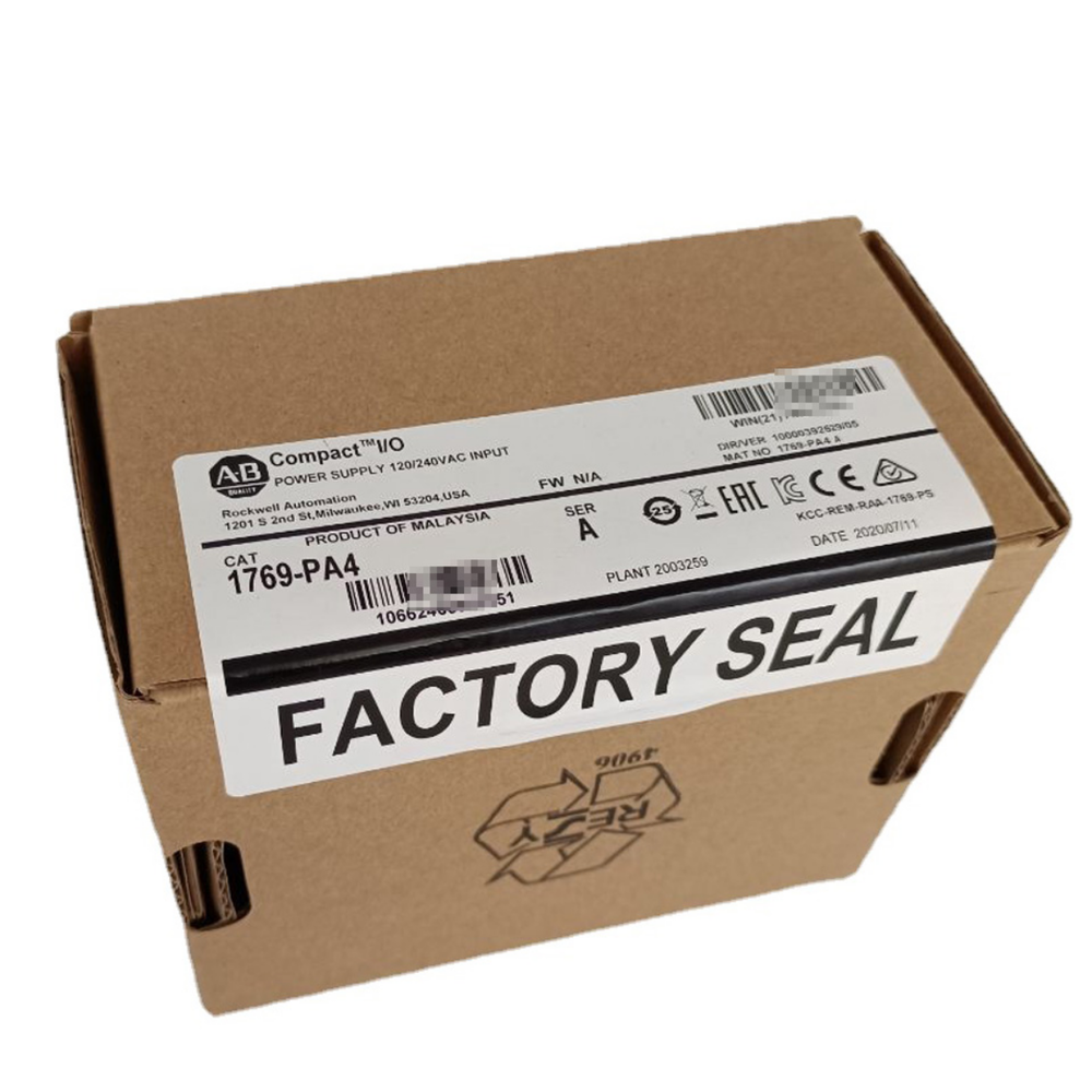 1 PCS New Factory Sealed AB 1769-PA4 /A CompactLogix Power Supply 1769PA4 In US DHL / UPS / FedEx