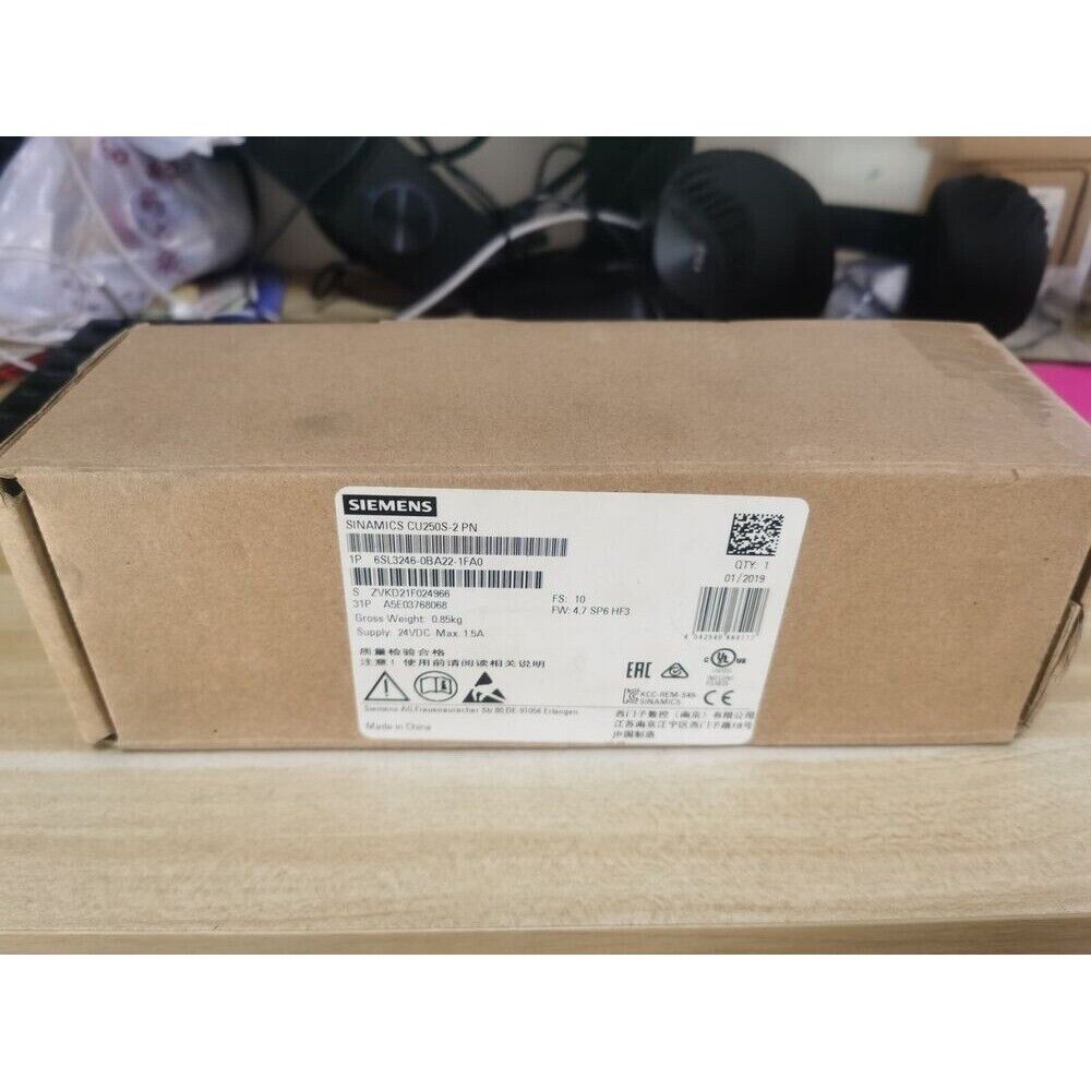 New Siemens 6SL3246-0BA22-1FA0 SINAMICS G120 CU250S-2 6SL3 246-0BA22-1FA0