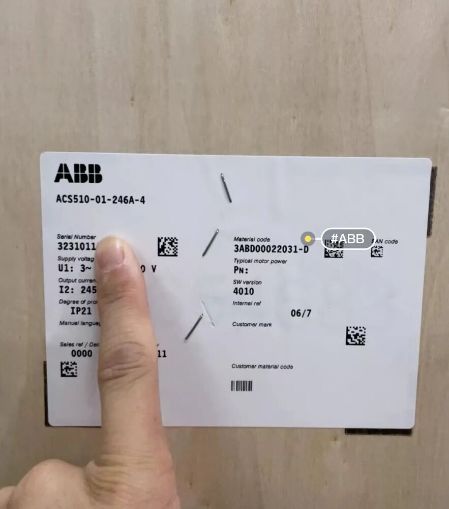 ACS510-01-246A-4 brand new ABB frequency converter with box, free shipping