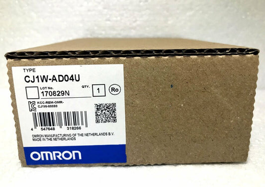 1PC OMRON CJ1W-AD04U PLC Module CJ1WAD04U New In Box Expedited Shipping DHL / UPS / FedEx