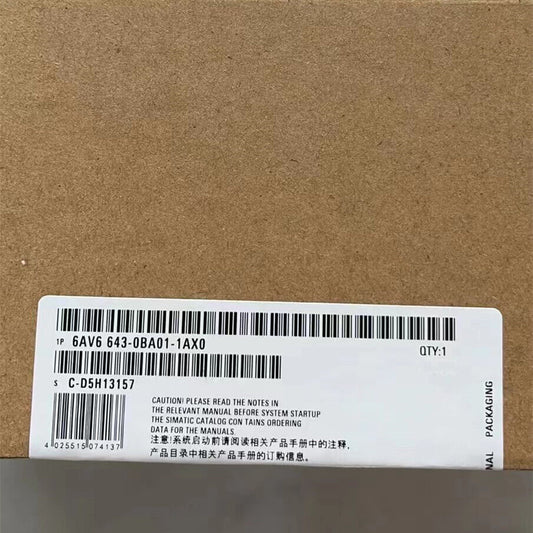 NEW Siemens SMART PLC Module 6AV6643-0BA01-1AX0 6AV6643-0BA01-1AX0