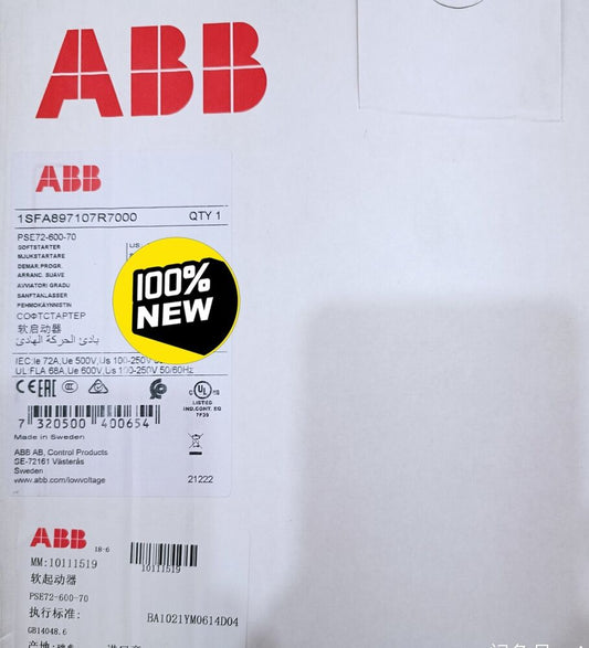 ASEA BROWN BOVERI PSE105-600-70 / PSE10560070 (BRAND NEW)