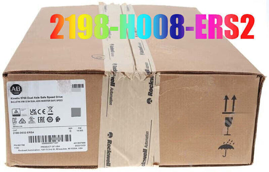 Allen-Bradley 2198-H008-ERS2 New Ser A Kinetix 5500 6.3 Amp Servo Drive DHL / UPS / FedEx