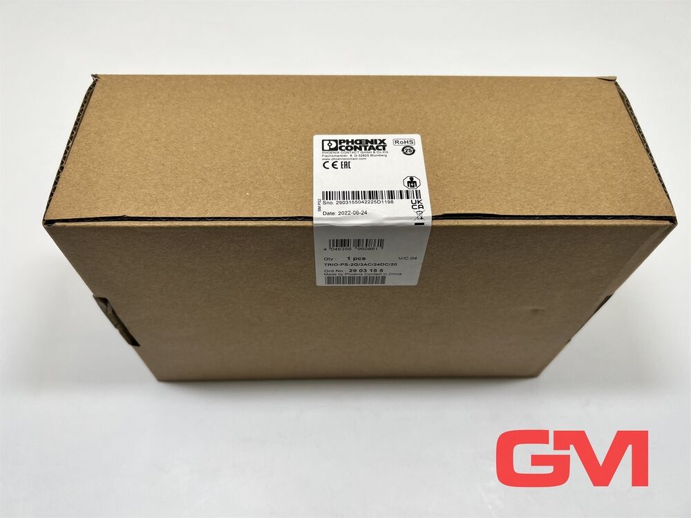 Phoenix Contact Power Supply TRIO-PS-0.0705oz/3AC/24DC/20 2903155