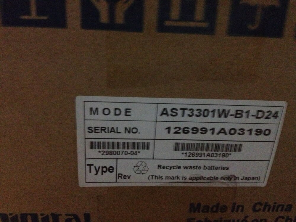Pro-face AST3301W-B1-D24 HMI Proface AST3301WB1D24 Panel New Expedited Shipping DHL / UPS / FedEx
