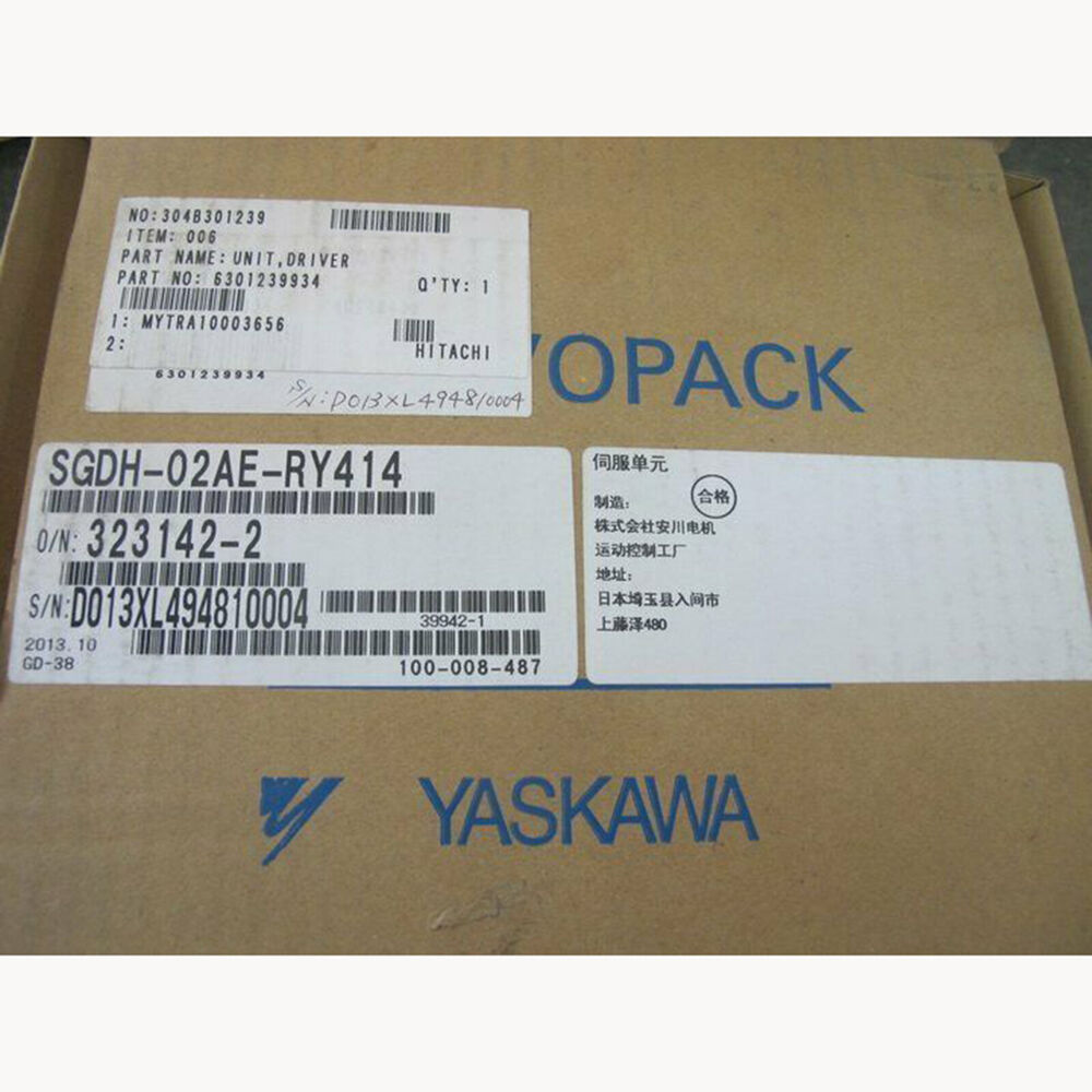 1PC New Yaskawa SGDH-02AE-RY414 Servo Driver Expedited Shipping