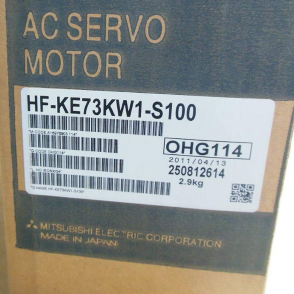 NEW MITSUBISHI HF-KE73KW1-S100 Servo Motor UPS / DHL / Fedex