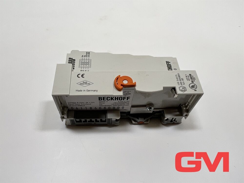 Beckhoff Control Unit BK3150 Bus Coupler Profibus Coupler Module Ethernet