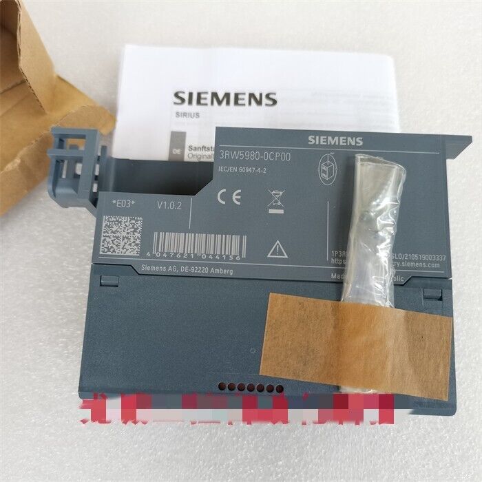 NEW SIEMENS 3RW5980-0CP00 PLC UNIT 3RW59800CP00 FREE EXPEDITED SHIPPING DHL / UPS / FedEx