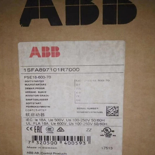 Brand New PSE18-600-70 Soft Starter PSE1860070 New in Box Fast Shipping 1pcs