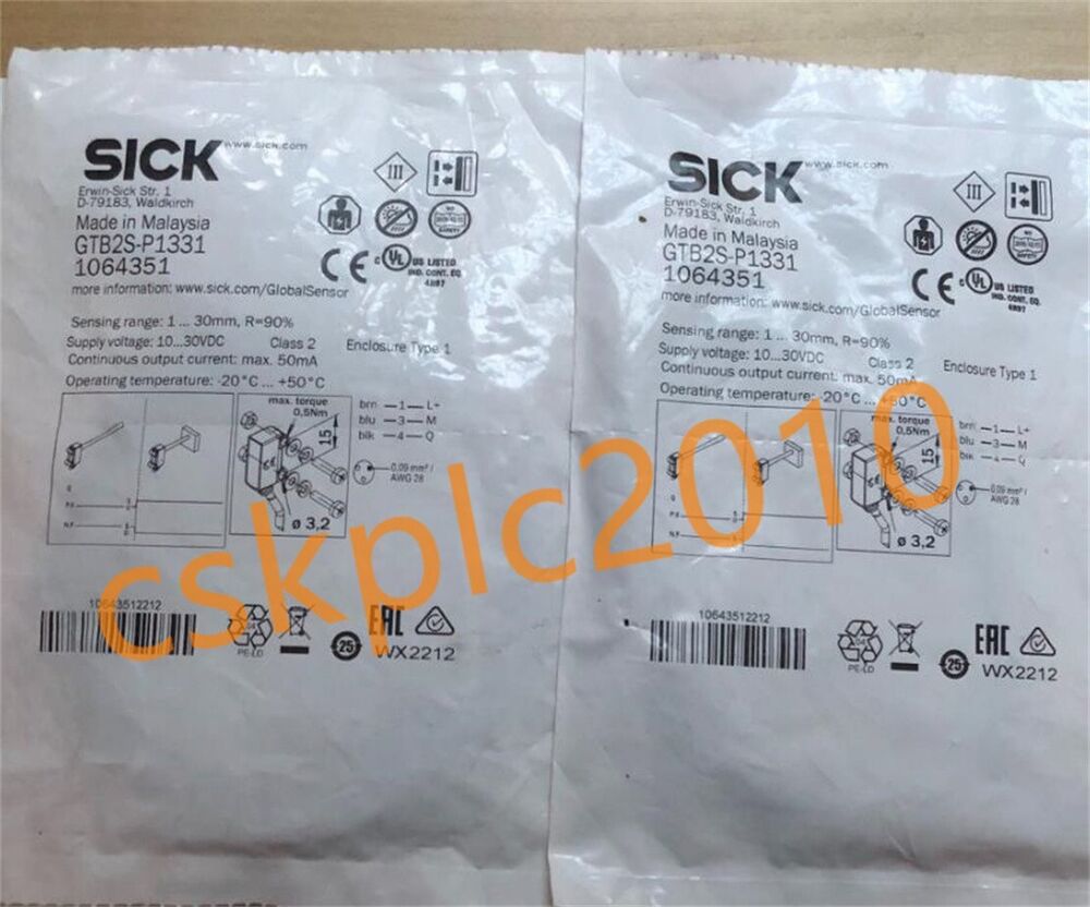 1 PCS NEW IN BOX SICK Photoelectric switch GTB2S-P1331 1064351