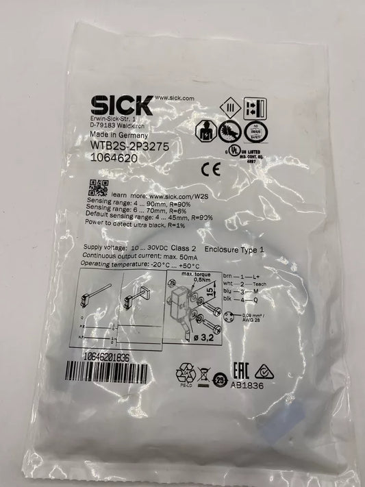 1PC New SICK WTB2S-2P3275 Photoelectric Sensor WTB2S2P3275 DHL / UPS / FedEx