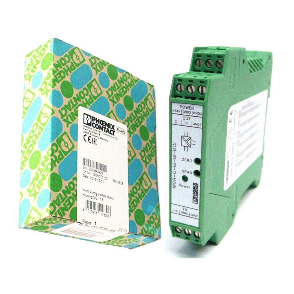 New In Box PHOENIX CONTACT MCR-C-UI-UI-DCI 2810913 Isolation Amplifier DHL / UPS / FedEx